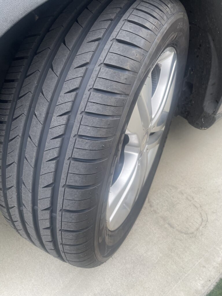 楽天で購入したハンコックのタイヤをENEOSで交換した実例