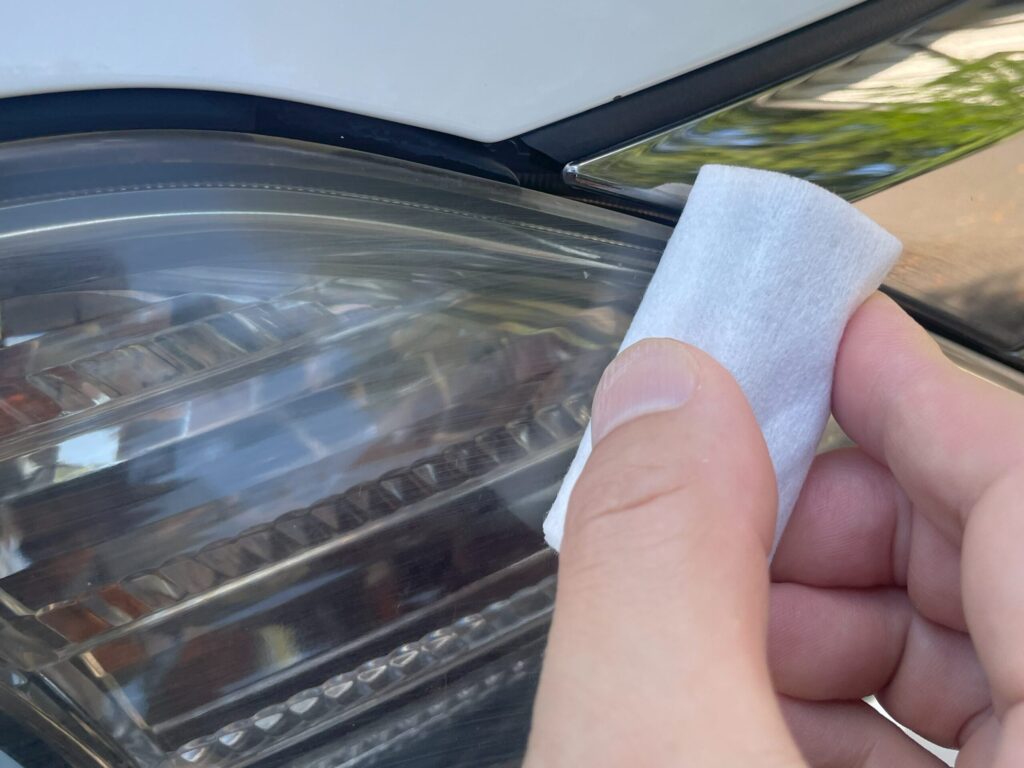 ヘッドライト 黄ばみ 自分で コーティング施工